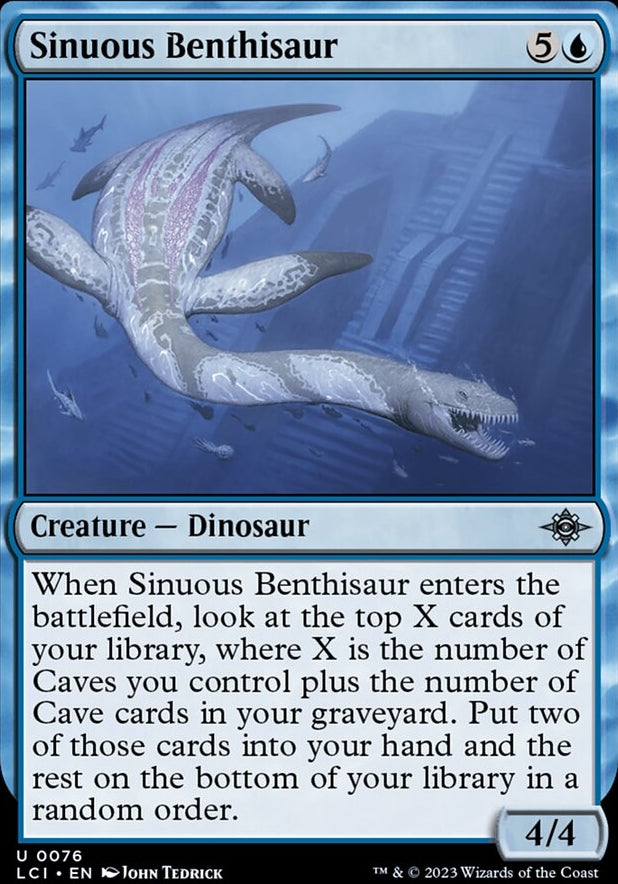 Sinuous Benthisaur [#0076] (LCI-U)