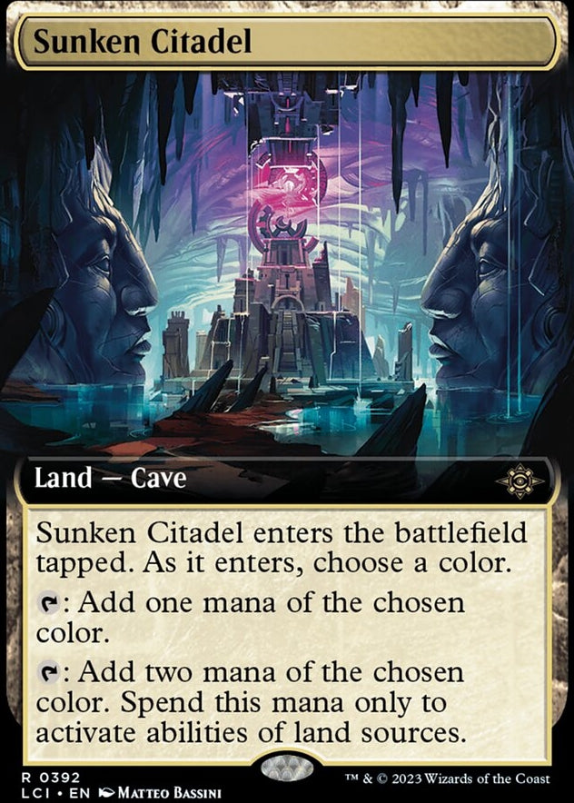 Sunken Citadel [#0392 Extended Art] (LCI-R)