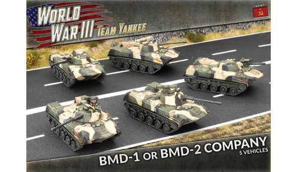 Flames of War: Team Yankee WW3: Soviet (TSBX31) - BMD Company (x5 Plastic)
