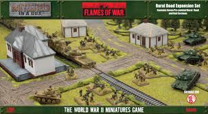 Flames of War: WWII: Battlefield in a Box (BB140) - Rural Roads Expansion Set (Early / Mid / Late)