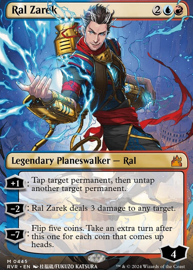 Ral Zarek [#0445 Borderless Anime] (RVR-M)