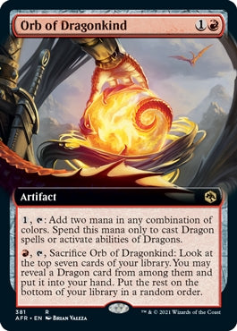 Orb of Dragonkind [#381 Extended Art] (AFR-R)