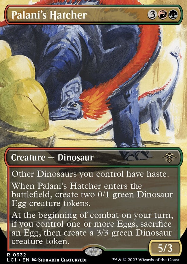 Palani's Hatcher [#0332 Borderless] (LCI-R)