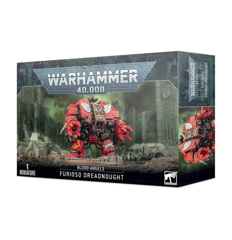 40K: Adeptus Astartes: Blood Angels - Furioso / Librarian / Death Company Dreadnought (OOP)