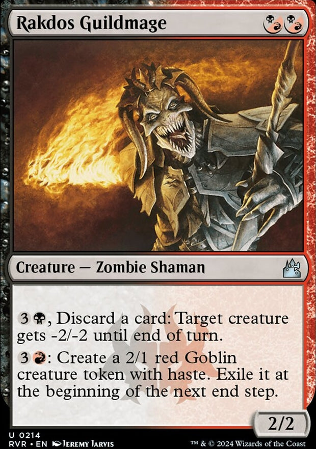 Rakdos Guildmage [#0214] (RVR-U)