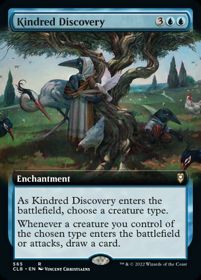 Kindred Discovery [#565 Extended Art] (CLB-R)