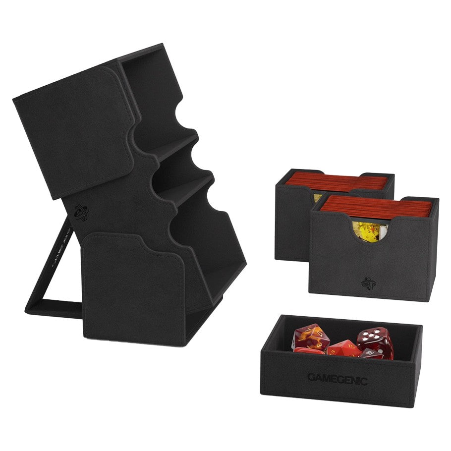 GameGenic: Deck Box - Stronghold 200+ XL: Black