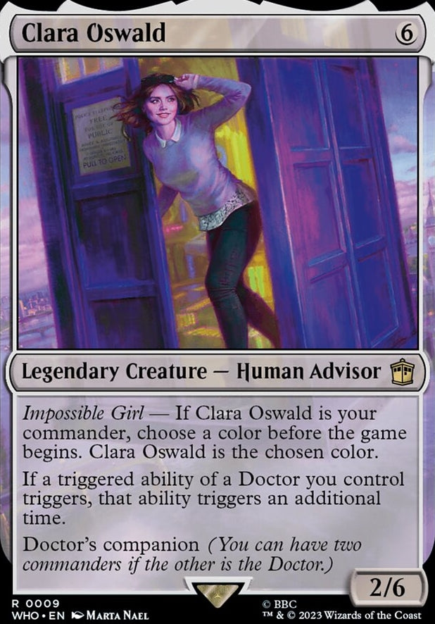 Clara Oswald [#0009 New Cards] (WHO-R)