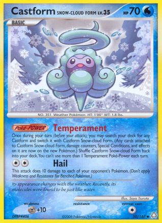 Castform Snow-Cloud Form LV35 (50/146)