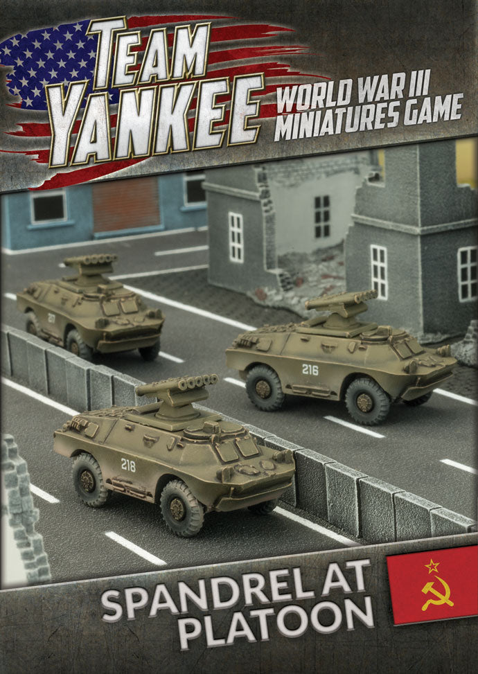 Flames of War: Team Yankee WW3: Soviet (TSBX11) - Spandrel Anti-Tank Platoon
