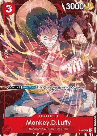 Monkey.D.Luffy (Retail Promo) (P-006 PR)