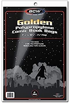 Comic Bags - Golden Age (100)