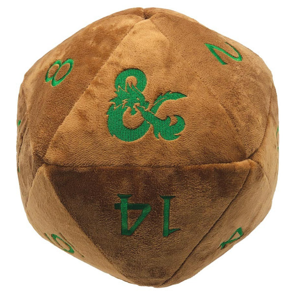 Ultra-PRO: Jumbo D20 Plush - D&D: Feywild (Copper w/ Green)