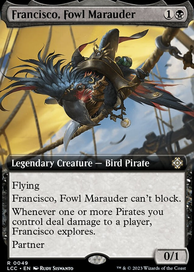 Francisco, Fowl Marauder [