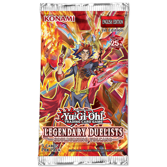 Yu-Gi-Oh!: Legendary Duelists: Soulburning Volcano - Booster Pack