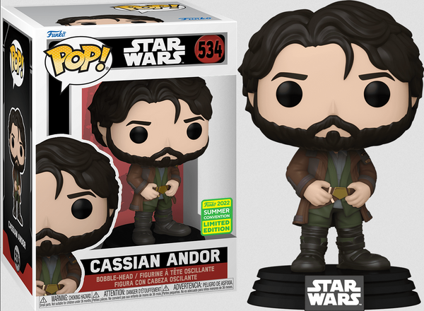 POP Figure: Star Wars #0534 - Cassian Andor (2022 Summer Convention)