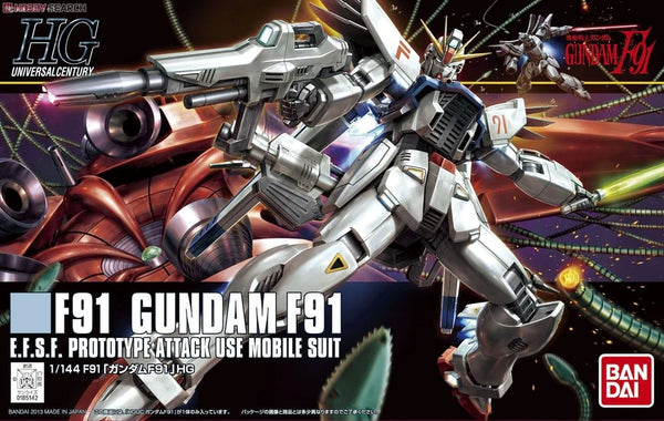 1/144 (HG-UC): Mobile Suit Gundam F91 - #167 F91 Gundam-F91  E.F.S.F. Prototype Attack Use Mobile Suit