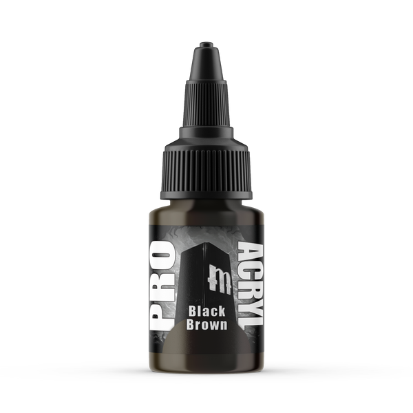 Monument Hobbies: PRO Acryl - 040 Black Brown (22mL)