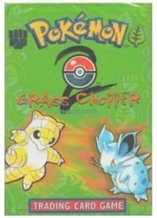 Pokemon TCG: Grass Chopper (BS2) Theme Deck