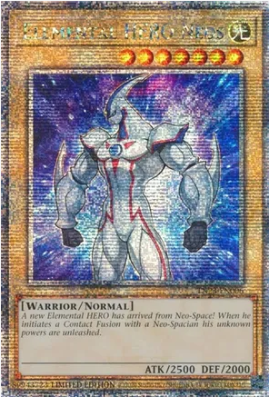 Elemental HERO Neos (TN23-EN006) Quarter Century Secret Rare