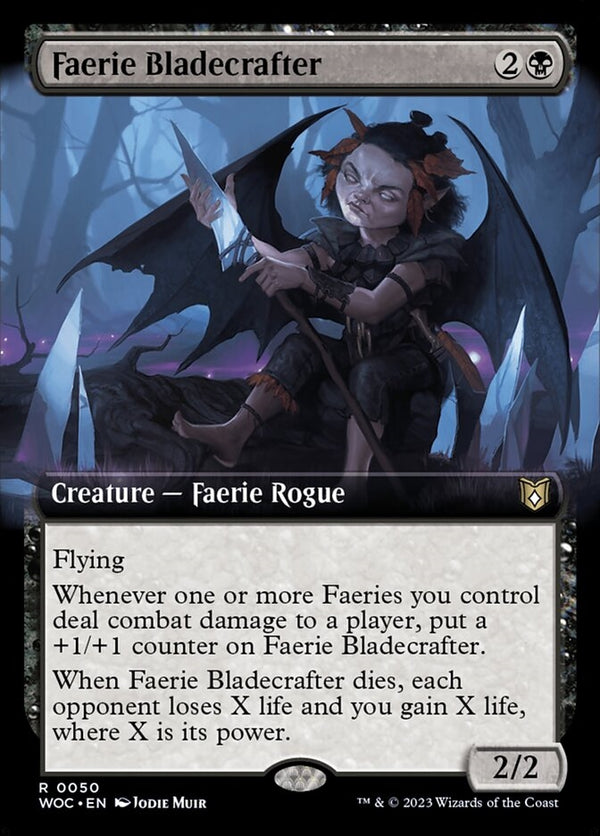 Faerie Bladecrafter [#0050 Extended Art] (WOC-R)