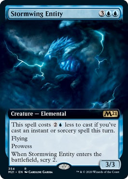 Stormwing Entity [#354 Extended Art] (M21-R)