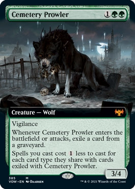 Cemetery Prowler [#385 Extended Art] (VOW-M)