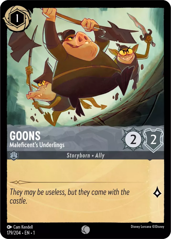 Goons - Maleficent's Underlings (The First Chapter 179/204) Common - Near Mint