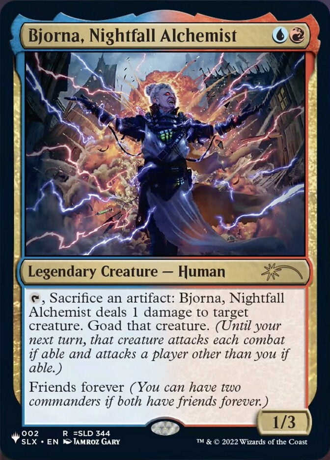 Bjorna, Nightfall Alchemist [#002 =SLD 344] (SLX-R-LIST)