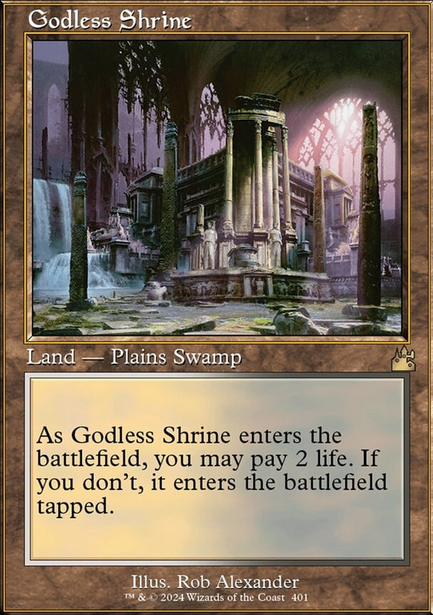 Godless Shrine [#0401 Retro Frame] (RVR-R)