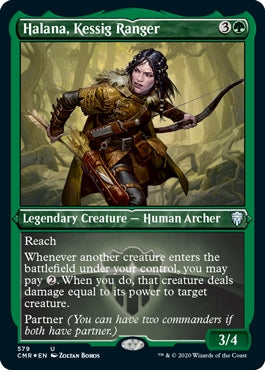 Halana, Kessig Ranger [#579 Etched Foil] (CMR-U)