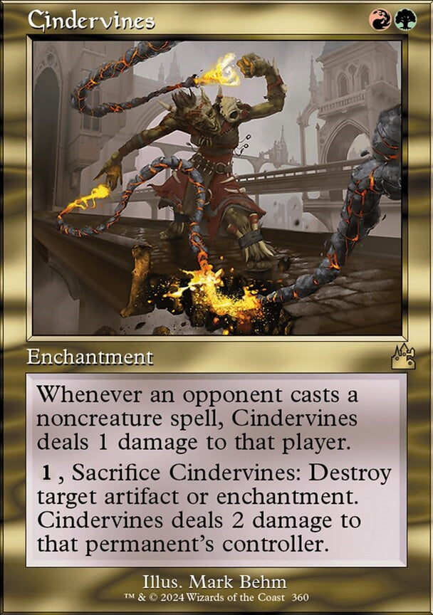 Cindervines [#0360 Retro Frame] (RVR-R)