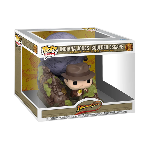 POP Figure Deluxe: Indiana Jones #1360 - Indiana Jones Boulder Escape