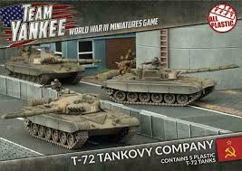 Flames of War: Team Yankee WW3: Soviet (TSBX01) - T-72 Tankovy Company (Plastic)