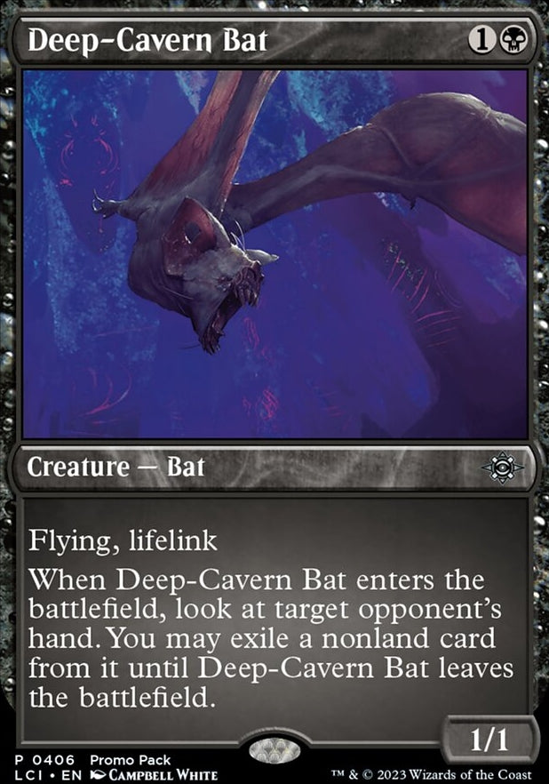 Deep-Cavern Bat [#0406 FNM Style] (LCI-U-PP)