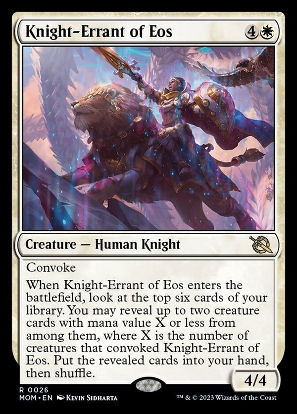 Knight-Errant of Eos [#0026] (MOM-R)