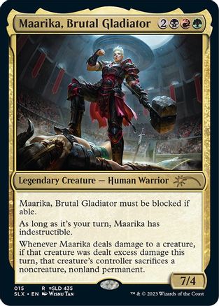 Maarika, Brutal Gladiator [#015 =SLD 435] (SLX-R-LIST)