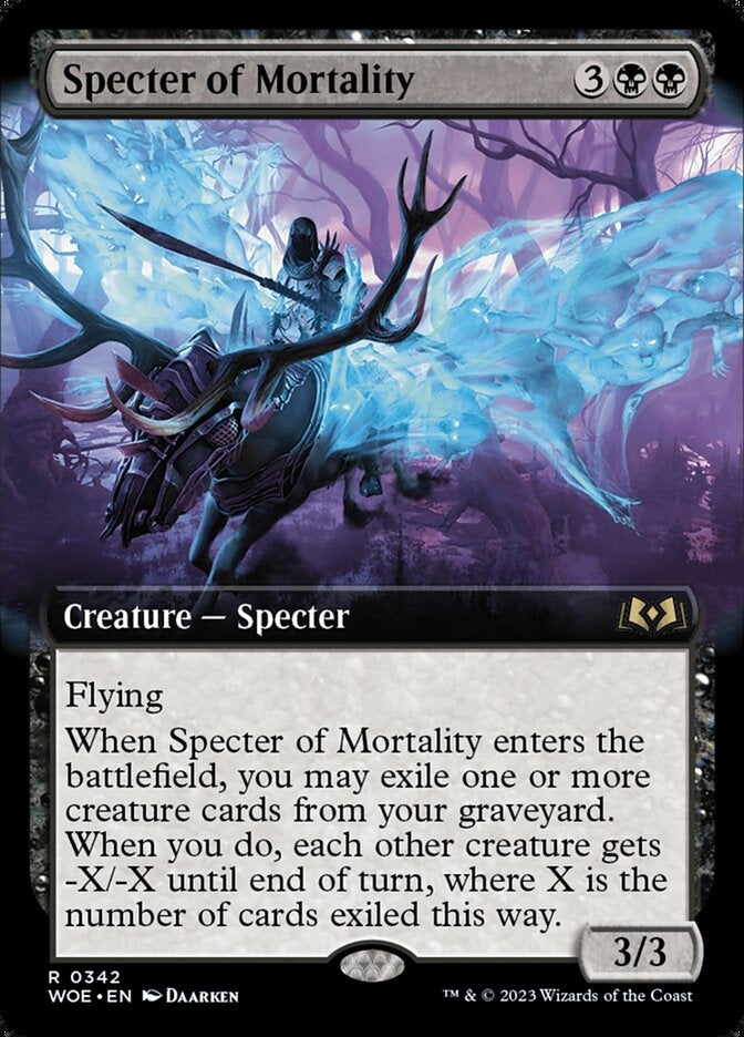 Specter of Mortality [#0342 Extended Art] (WOE-R)