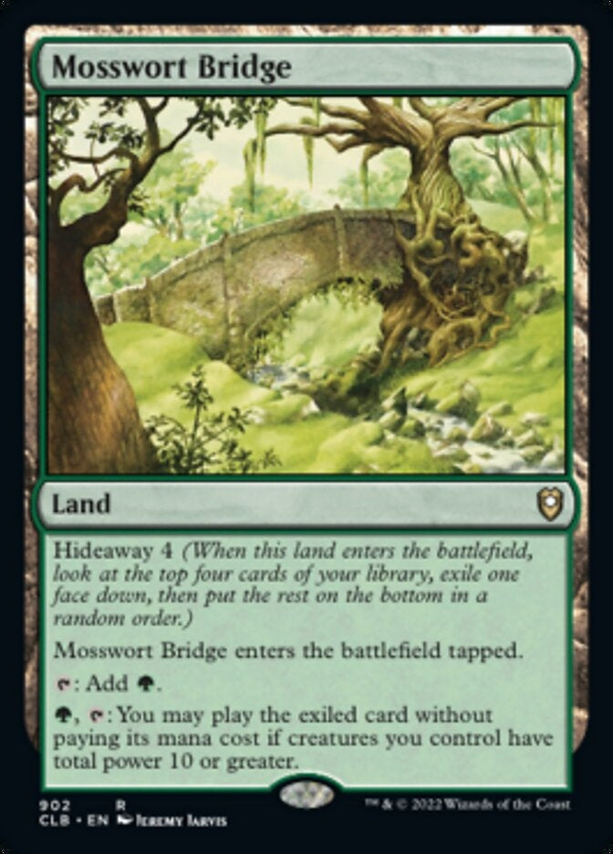 Mosswort Bridge [#902 Commander Decks] (CLB-R)