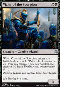 Vizier of the Scorpion (WAR-U)