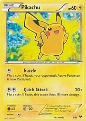 Pikachu - 005/012 (M23) McDonald's Promos 2014