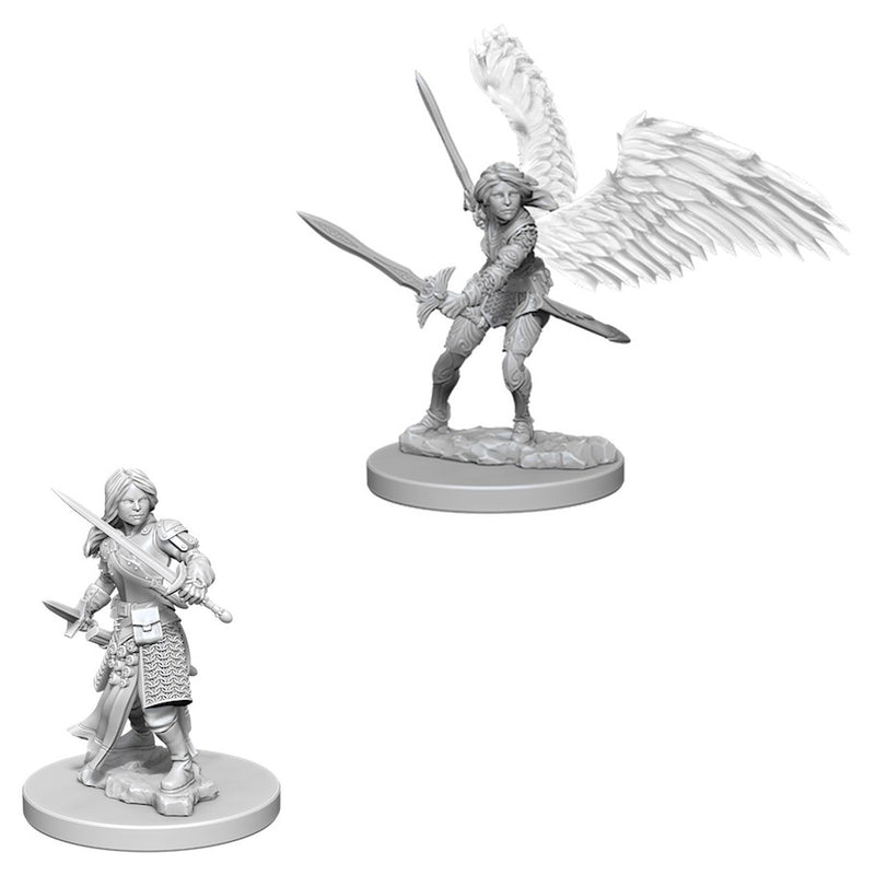 D&D: Nolzur's Marvelous Miniatures - Aasimar Female Paladin W5