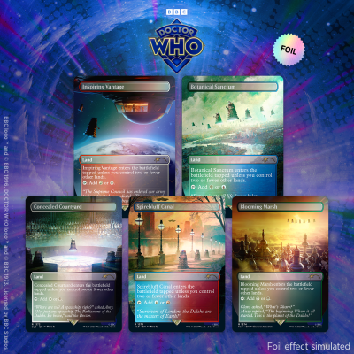 MTG: Secret Lair - Secret Lair x Doctor Who: The Dalek Lands (Foil Edition)