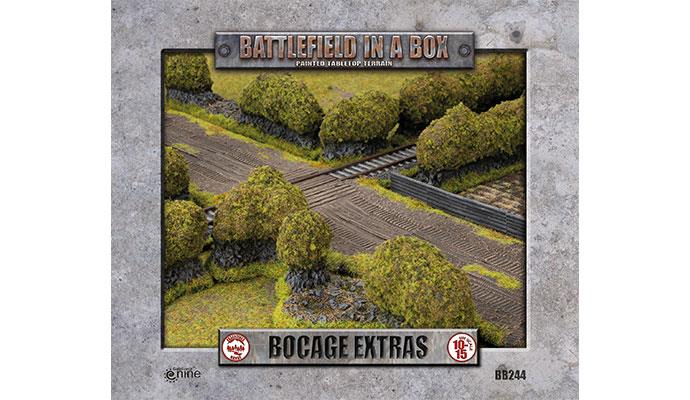 Flames of War: WWII: Battlefield in a Box (BB244) - Bocage: Extras (Early / Mid / Late)