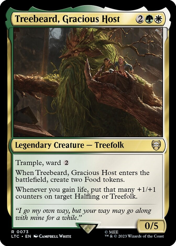 Treebeard, Gracious Host [