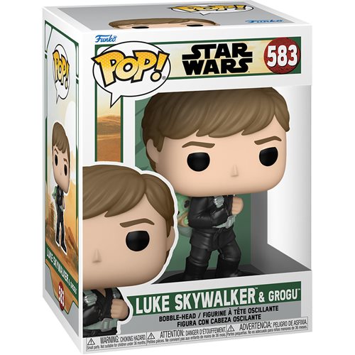 POP Figure: Star Wars The Book of Boba Fett #0583 - Luke Skywalker & Grogu