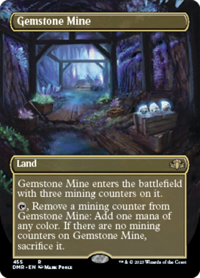 Gemstone Mine [#455 Alternate Art Borderless] (DMR-R)