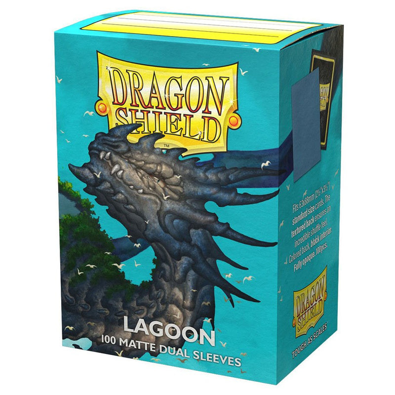 Dragon Shield: Standard - Dual Matte: Lagoon (Saras) 100 Count