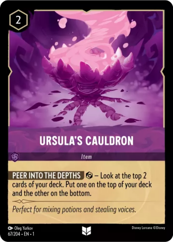 Ursula's Cauldron (The First Chapter 67/204) Uncommon - Near Mint