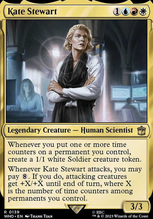 Kate Stewart [#0139 New Cards] (WHO-R)